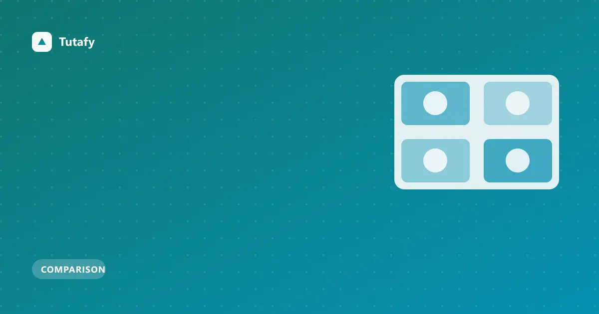 Illustration comparing video call tools for tutors