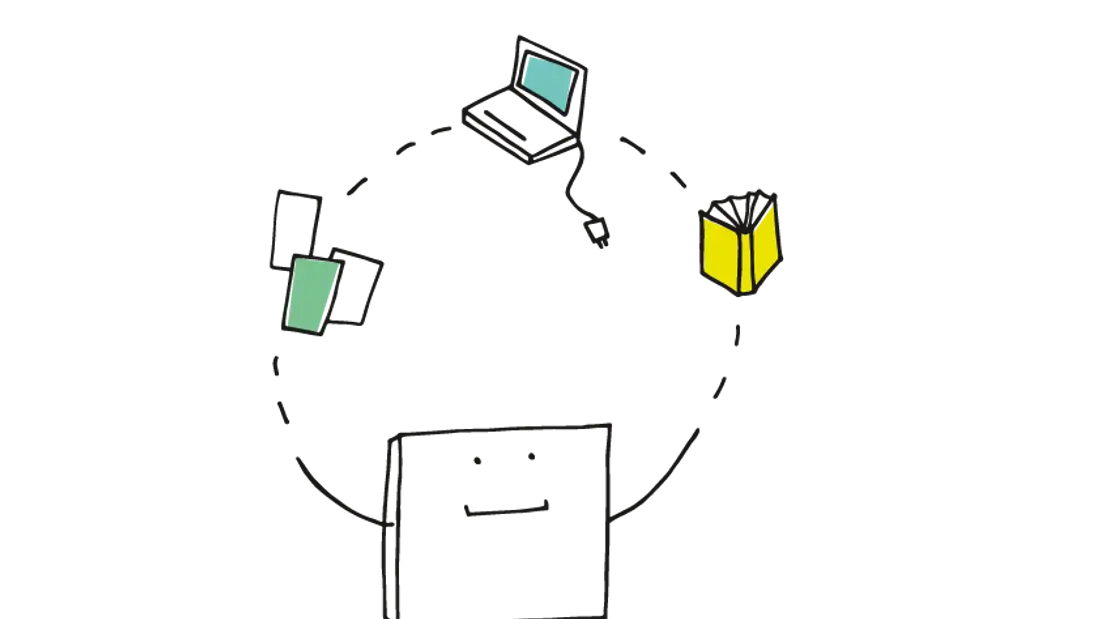 A tutor working at a laptop setting up their online tutoring business